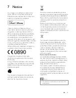 Preview for 12 page of Philips DS7530 User Manual