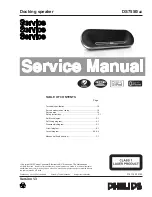 Philips DS7550/05 Service Manual preview