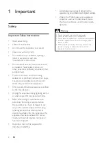 Preview for 3 page of Philips DS7650/98 User Manual