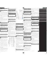 Preview for 2 page of Philips DS7650 Safety Sheet