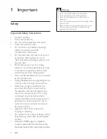 Preview for 3 page of Philips DS7700/77 User Manual