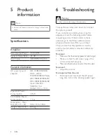 Preview for 9 page of Philips DS7700/78 Quick Start Manual