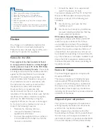 Предварительный просмотр 4 страницы Philips DS7880/37 User Manual