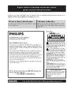 Предварительный просмотр 2 страницы Philips DS8300/37 User Manual