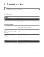 Предварительный просмотр 13 страницы Philips DS8300/37 User Manual