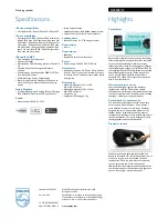 Предварительный просмотр 2 страницы Philips DS8500 Brochure