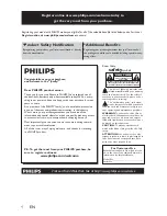 Preview for 4 page of Philips DS8500 User Manual