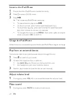 Preview for 20 page of Philips DS8500 User Manual