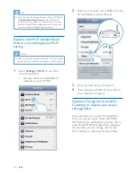 Preview for 18 page of Philips DS9100W User Manual