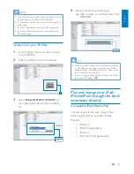 Preview for 21 page of Philips DS9100W User Manual