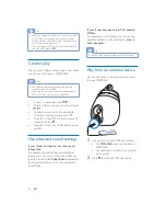 Preview for 22 page of Philips DS9800W/37 User Manual