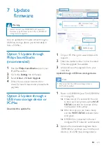 Preview for 25 page of Philips DS9830W User Manual