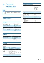 Preview for 27 page of Philips DS9830W User Manual