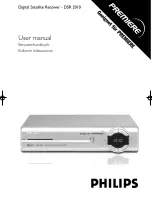 Philips DSR 2010 User Manual preview