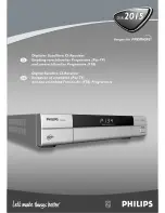 Preview for 1 page of Philips DSR 2015 Manual