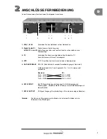 Предварительный просмотр 7 страницы Philips DSR 2015 Manual