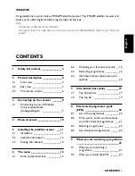 Preview for 1 page of Philips DSR 2111 Operating Instructions Manual