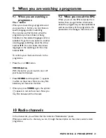 Preview for 23 page of Philips DSR 2111 Operating Instructions Manual