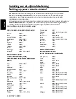 Preview for 34 page of Philips DSR 2111 Operating Instructions Manual