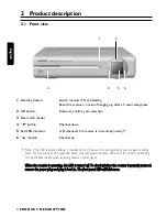 Предварительный просмотр 40 страницы Philips DSR2210 User Manual