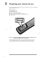 Preview for 12 page of Philips DSX 5250 User Manual