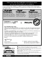 Preview for 2 page of Philips DSX 5350 User Manual