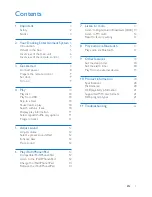 Preview for 3 page of Philips DTB855 User Manual