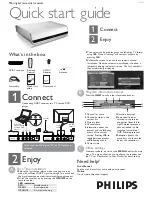 Preview for 1 page of Philips DTM150/00 Quick Start Manual