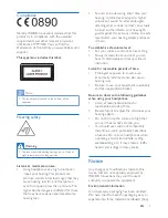 Preview for 5 page of Philips DTM3170 User Manual