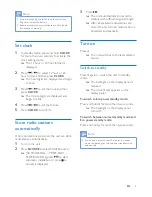 Preview for 11 page of Philips DTM3170 User Manual