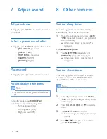 Preview for 16 page of Philips DTM3170 User Manual