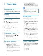 Preview for 16 page of Philips DTM9030 User Manual