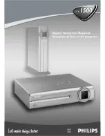 Philips DTR 1500 User Manual preview