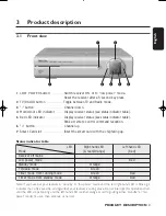 Предварительный просмотр 9 страницы Philips DTR 2000 Manual