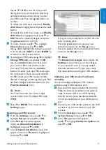 Preview for 25 page of Philips DTR 5520 User Manual