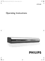 Preview for 1 page of Philips DTR200/00 Operating Instructions Manual