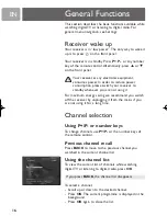 Preview for 16 page of Philips DTR2520 User Manual