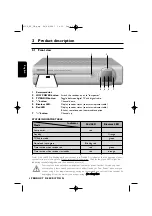 Предварительный просмотр 7 страницы Philips DTR2610/24 User Manual