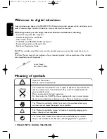 Предварительный просмотр 2 страницы Philips DTR320 User Manual