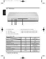 Preview for 8 page of Philips DTR500/05 User Manual