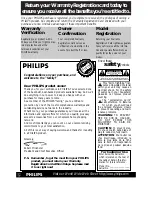 Preview for 2 page of Philips DV621 Owner'S Manual