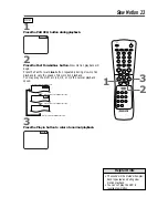 Preview for 23 page of Philips DV621 Owner'S Manual