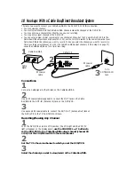 Предварительный просмотр 10 страницы Philips DV900VHS Owner'S Manual