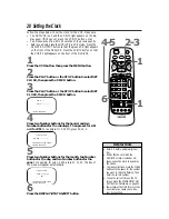 Предварительный просмотр 20 страницы Philips DV900VHS Owner'S Manual