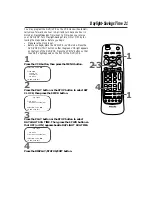 Предварительный просмотр 21 страницы Philips DV900VHS Owner'S Manual