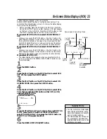 Предварительный просмотр 23 страницы Philips DV900VHS Owner'S Manual