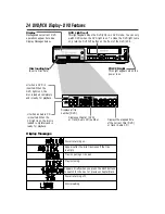 Предварительный просмотр 24 страницы Philips DV900VHS Owner'S Manual