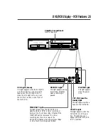 Предварительный просмотр 25 страницы Philips DV900VHS Owner'S Manual