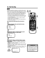 Предварительный просмотр 36 страницы Philips DV900VHS Owner'S Manual