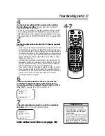 Предварительный просмотр 37 страницы Philips DV900VHS Owner'S Manual